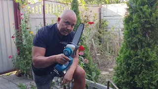 Аккумуляторные пилы BOSCH KEO и MAKITA DUC 254, кто круче!?)