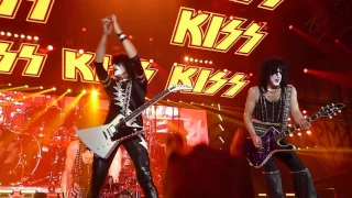 KISS I was made for Loving you + Detroit rock City