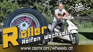 ➤ ROLLERREIFEN SELBST WECHSELN MONTIEREN - Nur mit einfachen Werkzeugen