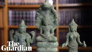 US return looted antiquities to Cambodia: 'The souls of our culture'