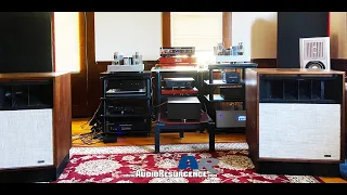 Audio Resurgence Music Room Tour - Audiophile System With Altec Lansing Valencia Speakers.