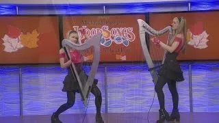 Camille and Kennerly - The Harp Twins