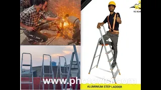 How it’s Made Aluminium Ladder at Home || Aluminium Things Work