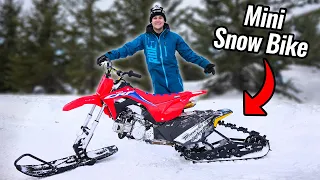 New Mini Snow Bike!!