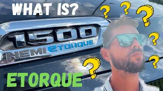 What is eTorque? New Ram 1500 information