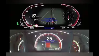 BMW 320I G20  VS HONDA CIVIC RS 1.5 TURBO