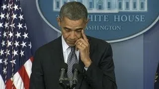 President Obama on School Massacre: 'Our Hearts Are Broken'