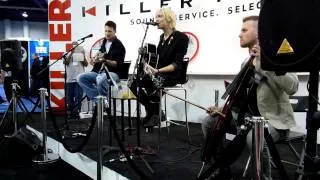 Alex Band performing "Wherever You Will Go" at NAB 2012