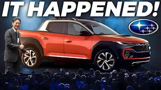 Subaru CEO Announces ALL NEW $15,000 Pickup Truck & SHOCKS The Entire Industry!