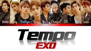 EXO (엑소)- Tempo (템포) *Korean ver* [Han|Rom|Eng|가사 Color Coded Lyrics]