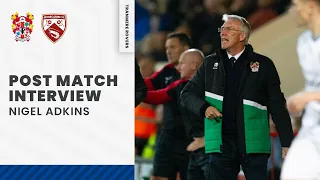 Post Match | Nigel Adkins (Morecambe A)