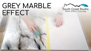 Marble Effect Painting Technique