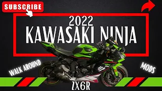 2022 KAWASAKI NINJA ZX6R || MODS‼️