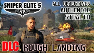 ROUGH LANDING / Season 2 New DLC Mission – SNIPER ELITE 5 Authentic Stealth Gameplay Walkthrough
