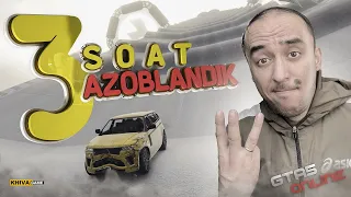 GTA 5 ONLINE / 3 SOAT AZOBLANDIK #28 / @KHIVAGAME  UZBEKCHA LETS PLAY