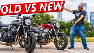 Are New Motorcycles Actually THAT MUCH Better than Old Ones? (Z900RS vs Honda Hornet 919)