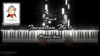 Bach - Invention No.2 Piano tone (바흐 - 인벤션 2번 피아노)
