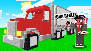 FAKİR KÖYDE TIR KONTROLÜ YAPTI! 😱 - Minecraft