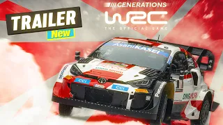 Announcement Trailer PS5 & PS4 Games | WRC 11 Generations - [4K 60fps]