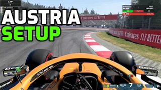 F1 2021 AUSTRIA HOTLAP + SETUP (1:02.318)