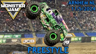 Monster Jam Arnhem NL - 2024, May 11th (Freestyle) 4K 60fps