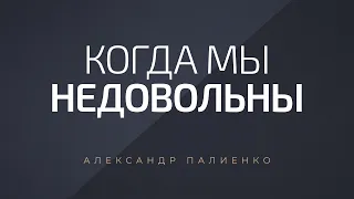 Когда мы недовольны. Александр Палиенко.