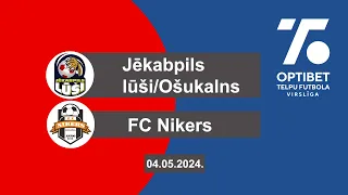 Jēkabpils lūši/Ošukalns - FC Nikers [Optibet telpu futbola virslīga 23/24 Highlights]