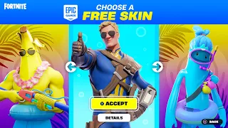 FREE SKIN NOW in FORTNITE!