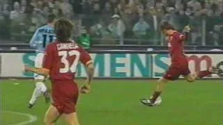 roma 5 lazio 1 cucchiaio totti commento carlo zampa