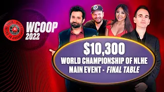 WCOOP 2022: $10k of NLHE World Championship Final Table ♠️ James, Joe, Griffin & Maria ♠️ PokerStars