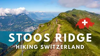 Stunning Ridge Trail at Stoos • Best Hikes Switzerland