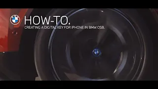 How to Create a Digital Key for iPhone in BMW OS8 | BMW Genius How-to | BMW USA
