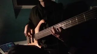 Persona 4 - Heartbeat, Heartbreak [bass cover with added kicks]