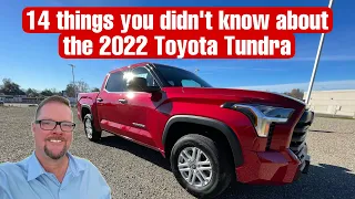 14 Things You Didn’t Know About the 2022 Toyota Tundra