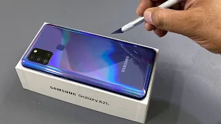 Samsung A21s Unboxing & Camera Test