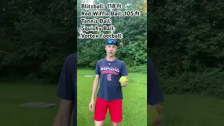 Which Object Can I Throw The Farthest??? #baseball #blitzball #distance #throwing #zoomzoom