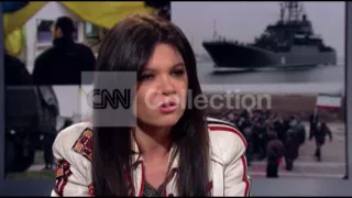 DC:UKRAINE POP STAR RUSLANA: HER MESSAGE TO U.S.