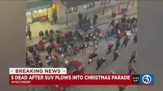 VIDEO: Police: 5 killed when SUV hits Christmas parade