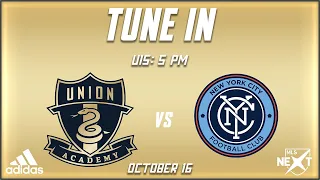 ACADEMY U-15 Union vs. New York City FC [10.16.21]