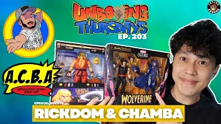 The Chamba & Rickdom talk SDCC, Anime and figures - Unboxing Thursdays EP203