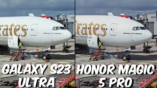 Honor Magic 5 Pro vs. Galaxy S23 Ultra: Unique Camera Test Comparison!