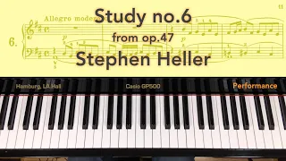 Study no.6, op.47 by Stephen Heller