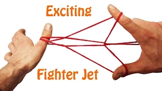 String Tricks! Beginners Fighter Jet String Figure - Tutorial