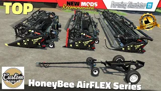 FS22 | Honey Bee AirFLEX Series (by Custom Modding) - Farming Simulator 22 New Mods Review 2K60