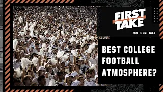 What is the best atmosphere in all of college football? | First Take