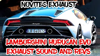 2020 Lamborghini Huracan Evo Startup, Revs, and Drive By