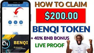 How To Claim $200.00 USDT Benqi Token In Trust Wallet | Free Airdrop Token 2021