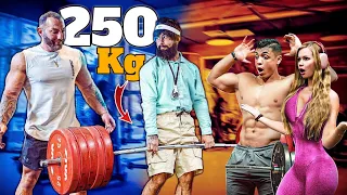 Whole Gym Came To Watch Anatoly Deadlift- Crazy Reactions 🔥 | She can't say No to CLEANER