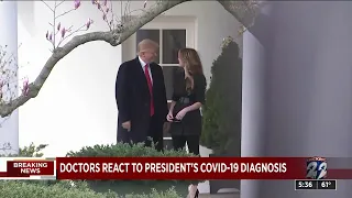 Doctors react to President Trump's COVID-19 diagnosis