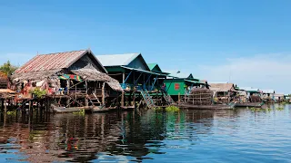 Cambodian Community Living On Floating Houses Without Access To Clean Water | Fill My Tank | TRACKS